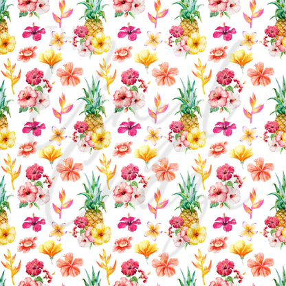 Tropical Summer - Adhesive Vinyl Sheets