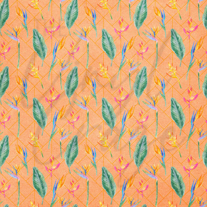 Tropical Summer - Adhesive Vinyl Sheets