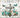 Teal Flower Cross - Adhesive Vinyl Wrap