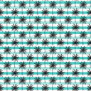 Turquoise and Palm - Adhesive Vinyl Sheets