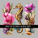 Under the Sea panels UV DTF Decal sheets 8 Designs to choose from