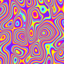 Unicorn Space Swirl - Adhesive Vinyl Sheets