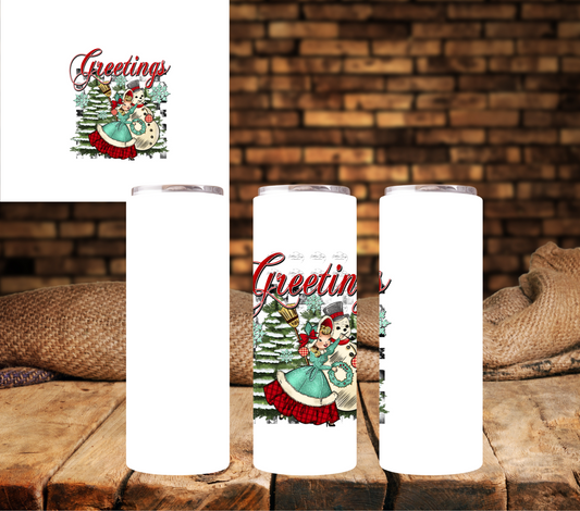 Greetings - UV DTF Decal