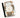 Bougie brown floral vinyl composition notebook wrap