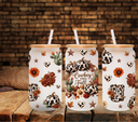 Cowboy Kinda Fall UV DTF Libbey wrap