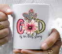 God is in this story UV DTF Decal