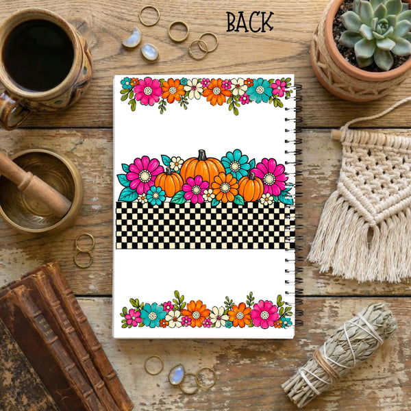 Retro Boo A5 Notebook UV DTF Decal Sheets 2 options