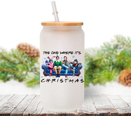 The One Where its Christmas - UV DTF Decal