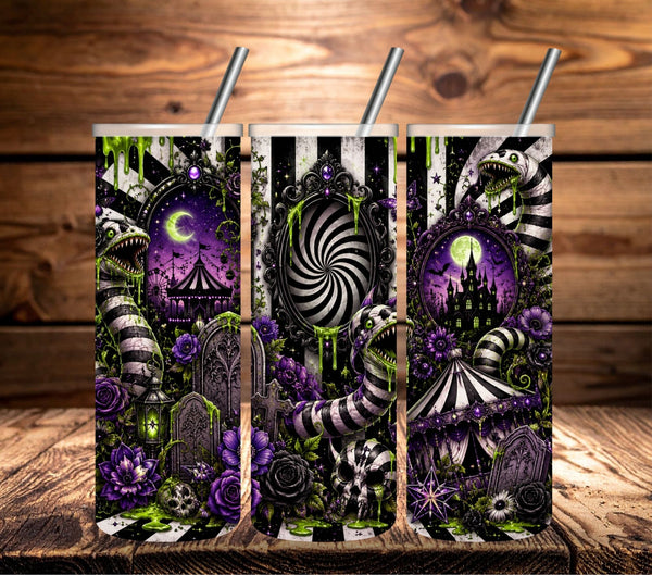 Sand worms -vinyl tumbler wraps