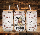 Season of the Pooh UV DTF Libbey wrap
