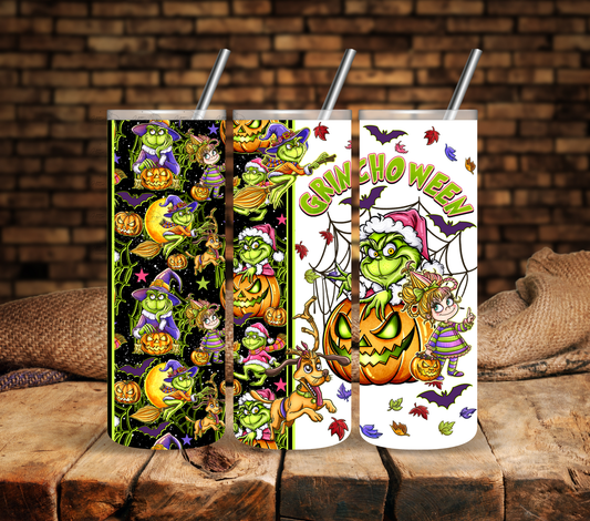 GrinchoWeen - Adhesive Vinyl Wrap