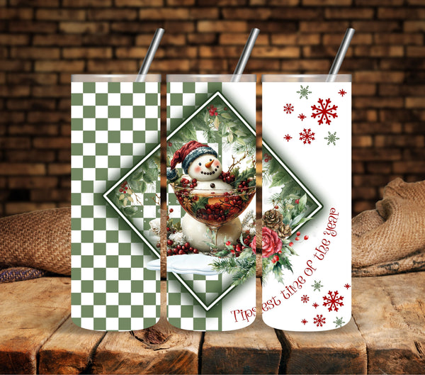 Tipsiest time of the year Vinyl tumbler wraps