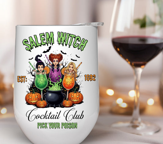 Salem Witch pick your poison UV DTF Decals