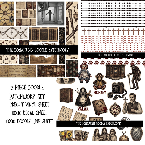 The Conjuring Doodle Patchwork Set