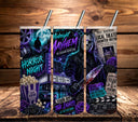 Midnight Mayhem -vinyl tumbler wraps