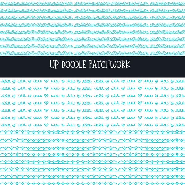 UP Doodle Patchwork Set