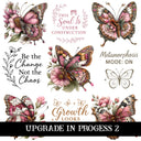 Upgrade in progress UV DTF Decal Sheets 2 design options