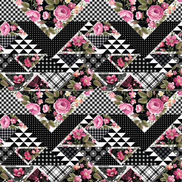 Valentine's Patchwork - Adhesive Vinyl Sheets