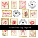 Valentines Tags - Uvdtf Decal sheet (4 options to choose from)