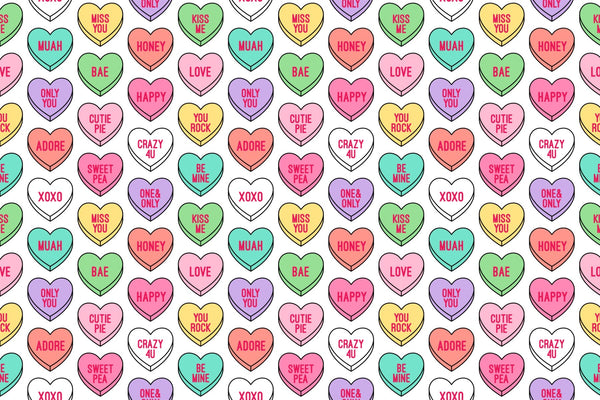 Valentine's Candy - Adhesive Vinyl Wrap