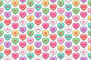 Valentine's Candy - Adhesive Vinyl Wrap