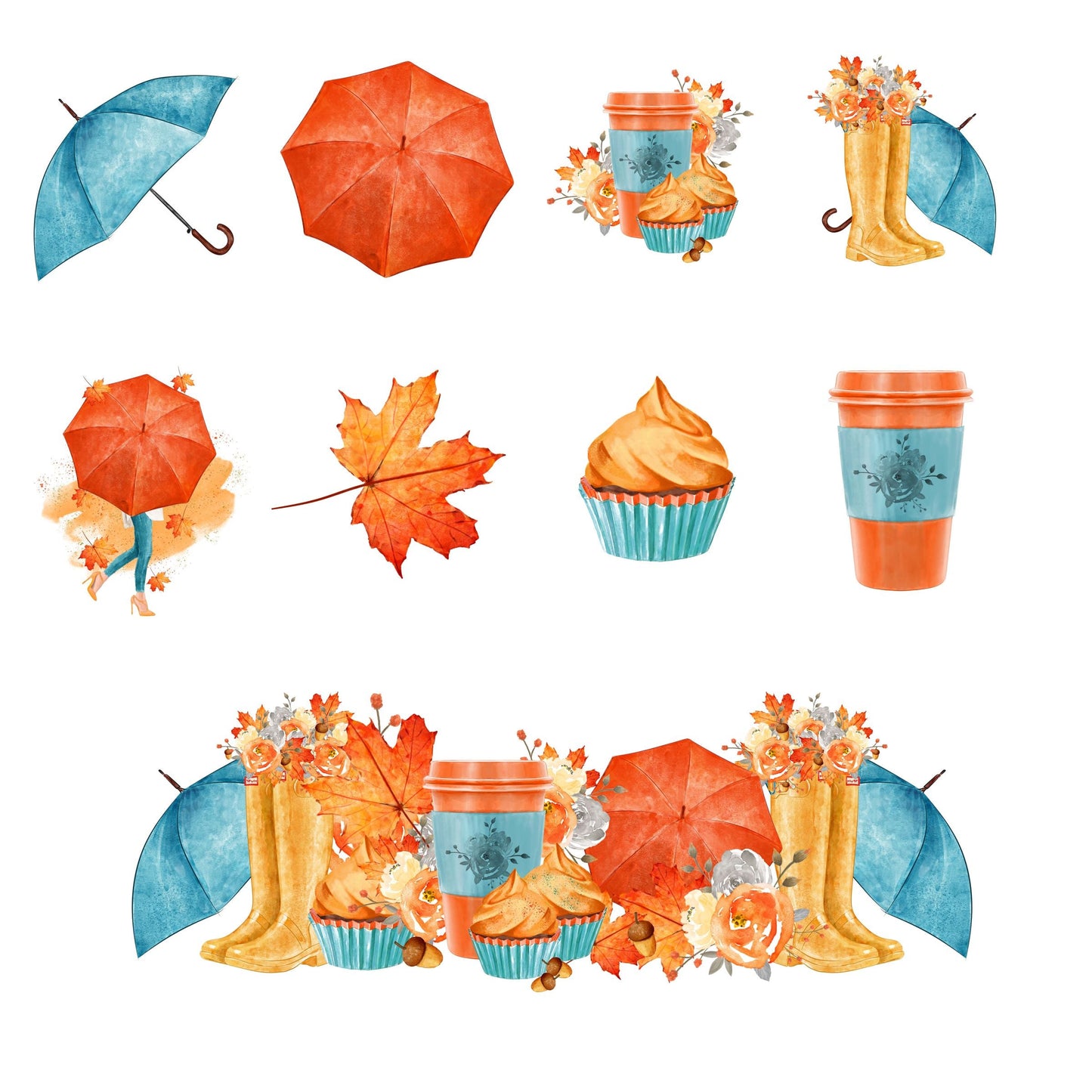 Valerie Gray's Autumn Day - Adhesive Vinyl Sheets - 10 Design options