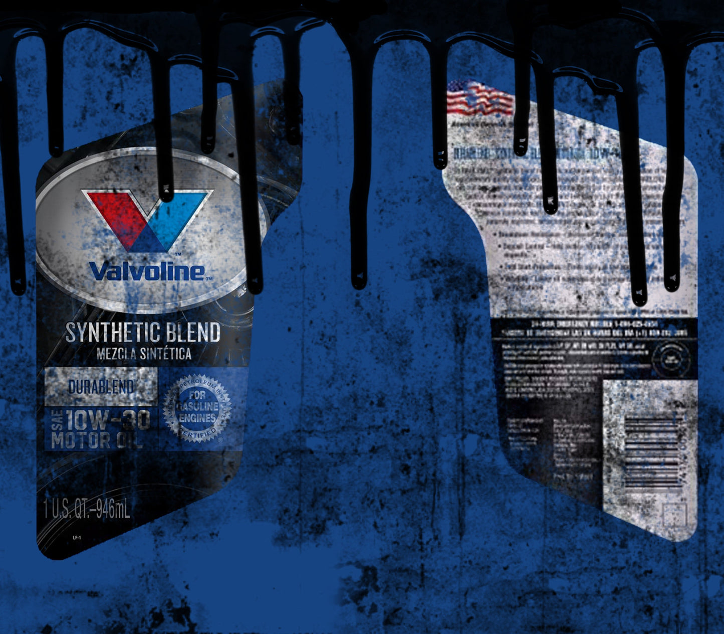 Valvoline Oil - Adhesive Vinyl Wrap