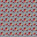 Vibrant Blooms on Gray - Adhesive Vinyl 12x12 Sheet