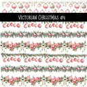 Victorian Christmas Torn Pages UV DTF Decal sheets 9 Designs available