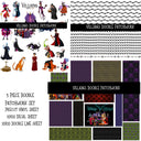Villains Doodle Patchwork Set