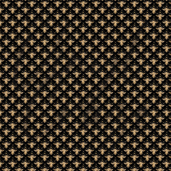 Vintage Bees - Adhesive Vinyl Sheets