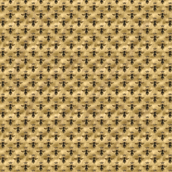 Vintage Bees - Adhesive Vinyl Sheets