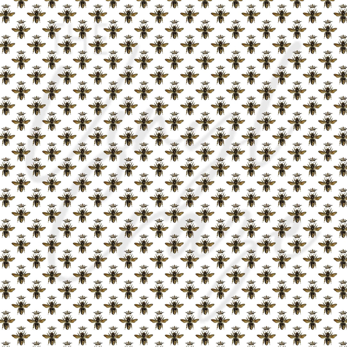 Vintage Bees - Adhesive Vinyl Sheets