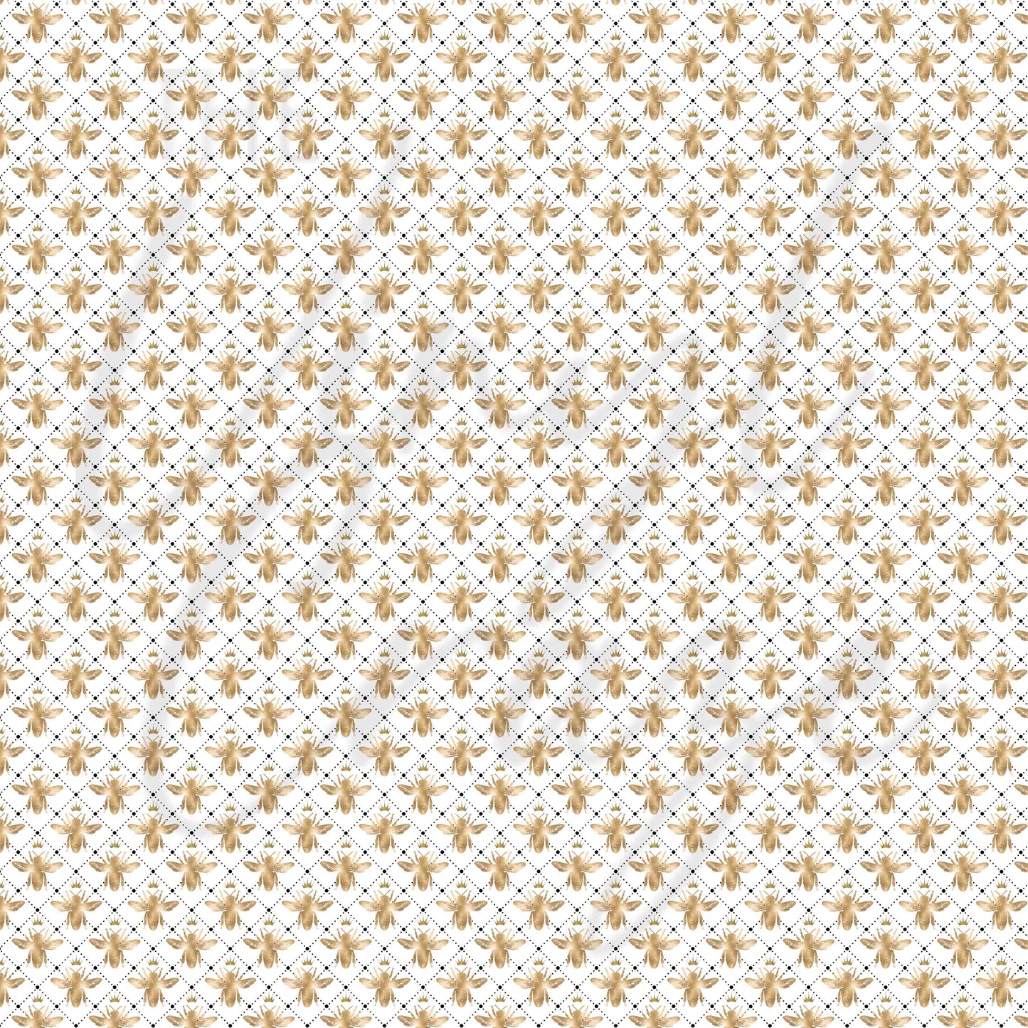 Vintage Bees - Adhesive Vinyl Sheets
