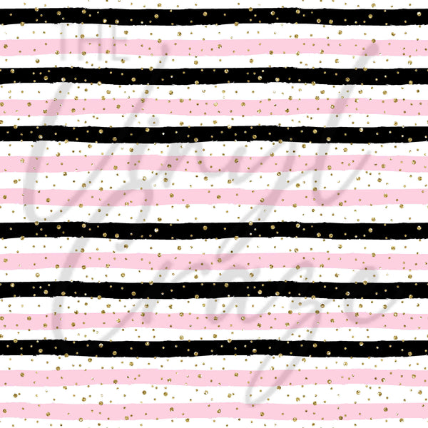 Vintage Pink Florals - Adhesive Vinyl Sheets