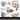 Vintage paper and florals mixed media Element UV DTF Decal sheets