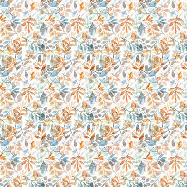 Watercolor Leaves - Adhesive Vinyl Sheets