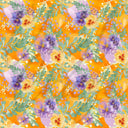 Watercolor Pansies - Adhesive Vinyl Sheets