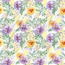 Watercolor Pansies - Adhesive Vinyl Sheets