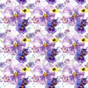 Watercolor Pansies - Adhesive Vinyl Sheets