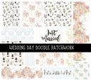 Wedding Day Doodle Patchwork Set