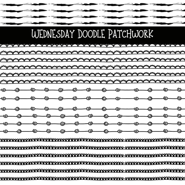 Wednesday Doodle Patchwork Set