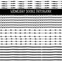 Wednesday Doodle Patchwork Set
