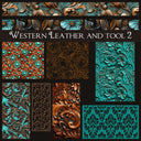 Western Leather and Tool UV DTF Decal Sheets 3 design options