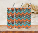 Western Tangram - UV DTF  Tumbler Wrap
