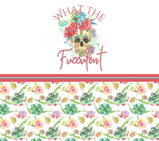 What the Fucculent Skull - Skinny Adhesive Vinyl Wrap