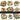 Whimsical Clay Flowers UV DTF Decal sheets 2 Design Options