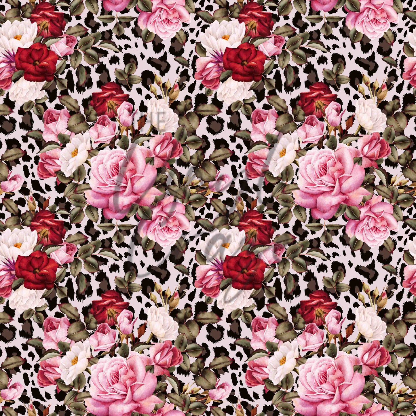 Wild Roses - Adhesive Vinyl Sheets