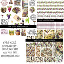 Wine O'clock UV DTF Doodle Patchwork Set