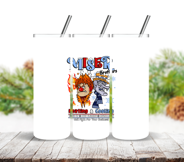 Miser Brothers Heating and Cooling - UV DTF Decal